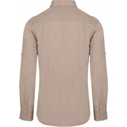 Safari pánska košeľa dlhý rukáv K590 - 3
