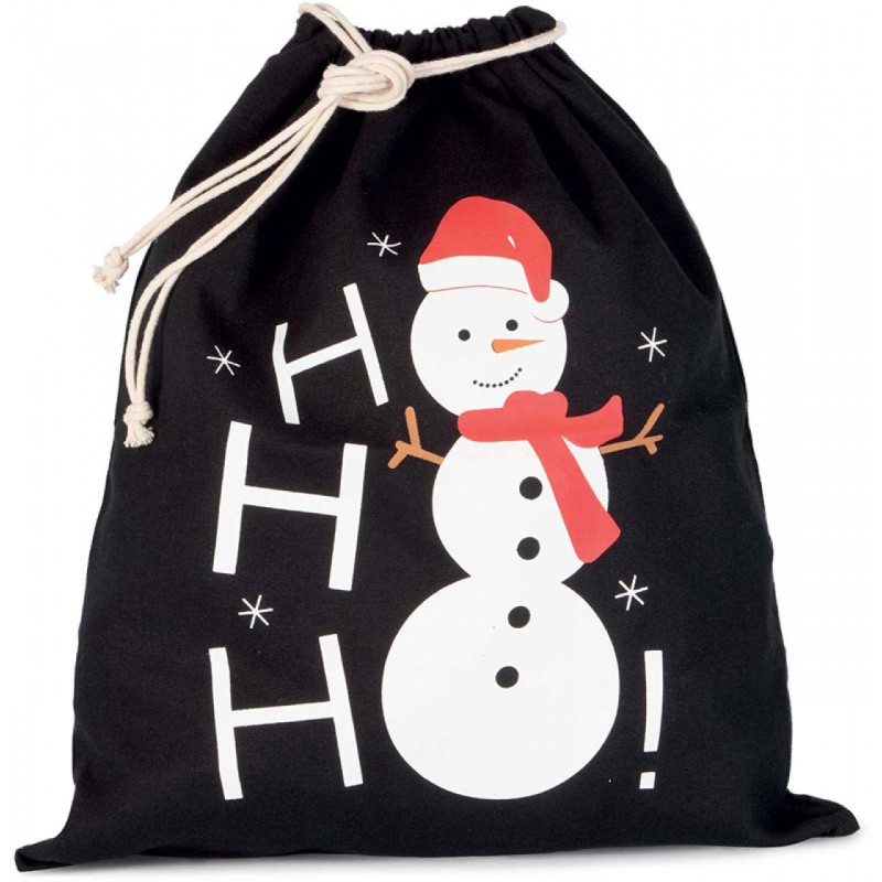 Bavlnená taška so snehuliakom - 1