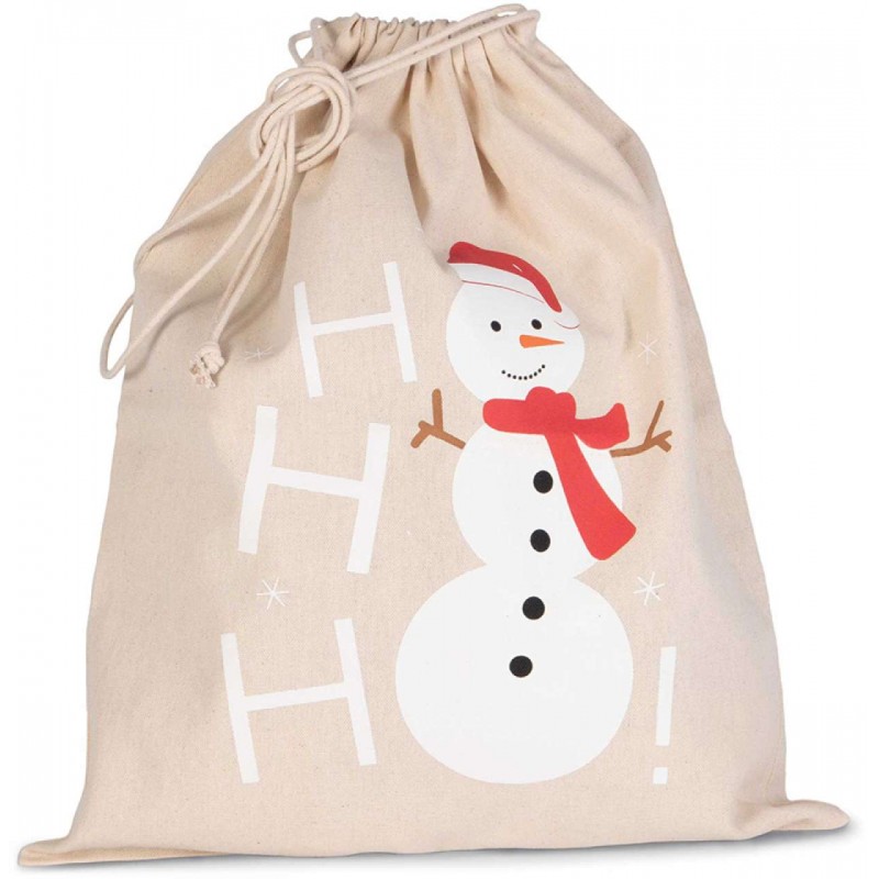 Bavlnená taška so snehuliakom - 2