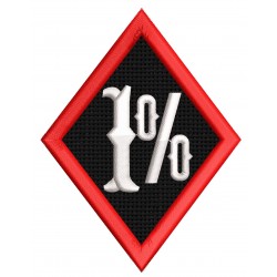 Moto nášivka 1 percenter - 1