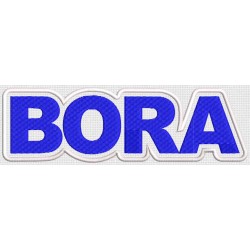 Vyšívaná nášivka BORA - 1