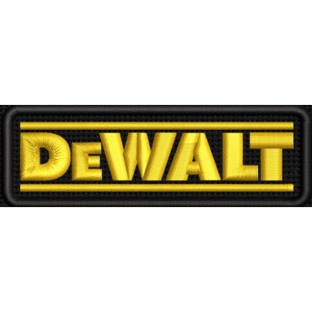 Vyšívaná nášivka DEWALT - 2