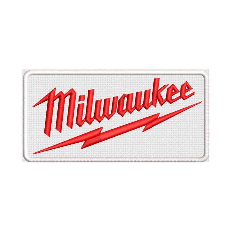 Vyšívaná nášivka Milwaukee - 2
