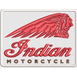 Vyšívaná nášivka Indian motorcycle - 1
